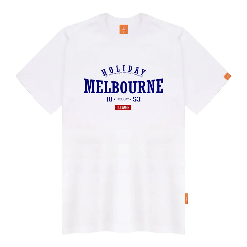 Elamo Melbourne Half-sleeved T-shirt for unisimed big size S ~ 4XL