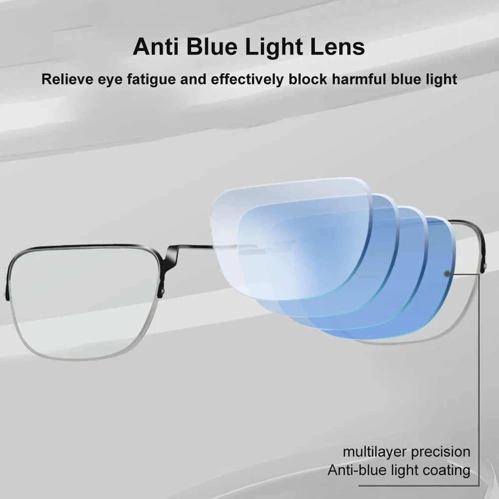 Prescription Lenses For Xreal Air Nreal Air2 Pro AR Smart Glasses Lens Custom Myopia Hyperopia Astigmatism Anti-Blue Eyeglasses