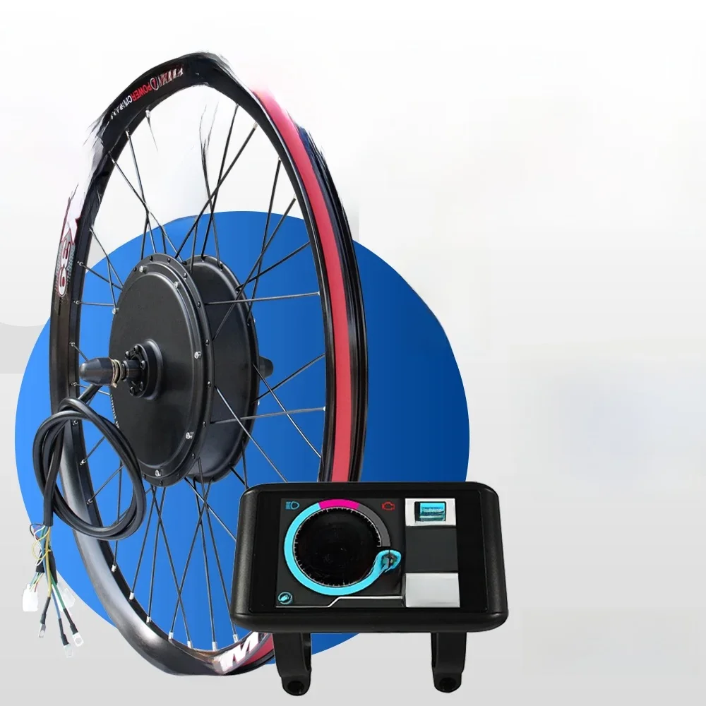 AliExpress IMEIQI 72V 3000W Electric bike Conversion Kit Speed 100-105km/h Brushless Rear hub Motor Wheel 20-29inch 700C MTX39 rim for E-BIKE Kit