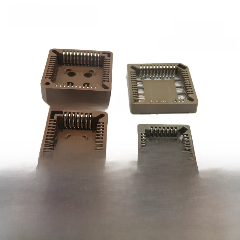 Prise PLCC32-SMD IC de 10PCs, Adaptateur PLCC44-SMD de prise PLCC44-DIP de PLCC32-DIP, Convertisseur de 32 Pin PLCC