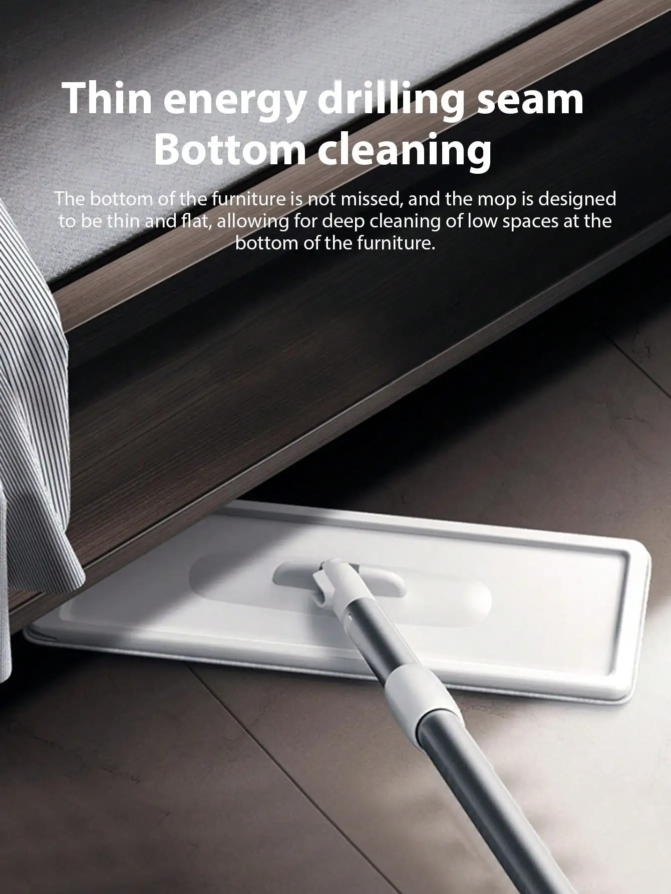 Hand Free Flat Floor Mop And Bucket Set For Professional Home Floor Cleaning System With Washable Microfiber Pads For Hardwood With 3PCS Washable Microfiber Pads For Hardwood Dust And Dirt Removal