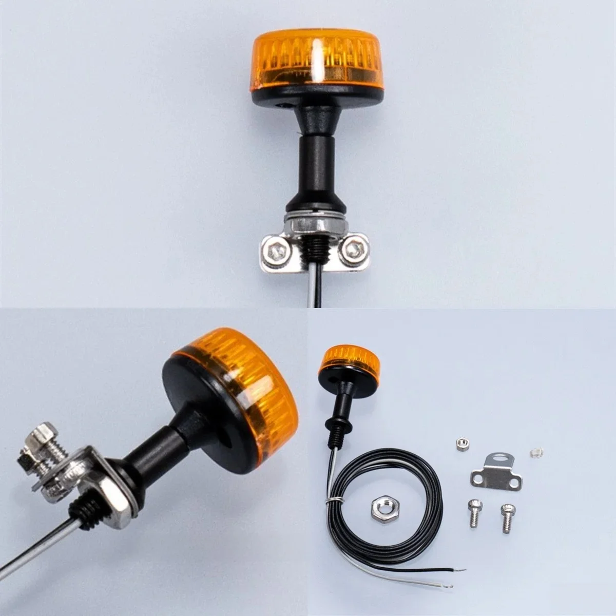 1/14 RC Modell Lkw Leuchtfeuer Licht Warnlicht Rotierende Lampe Für Tamiya 1/14 RC Traktor Lkw Alle Sereis 770S Arocs MAN TGX Teil