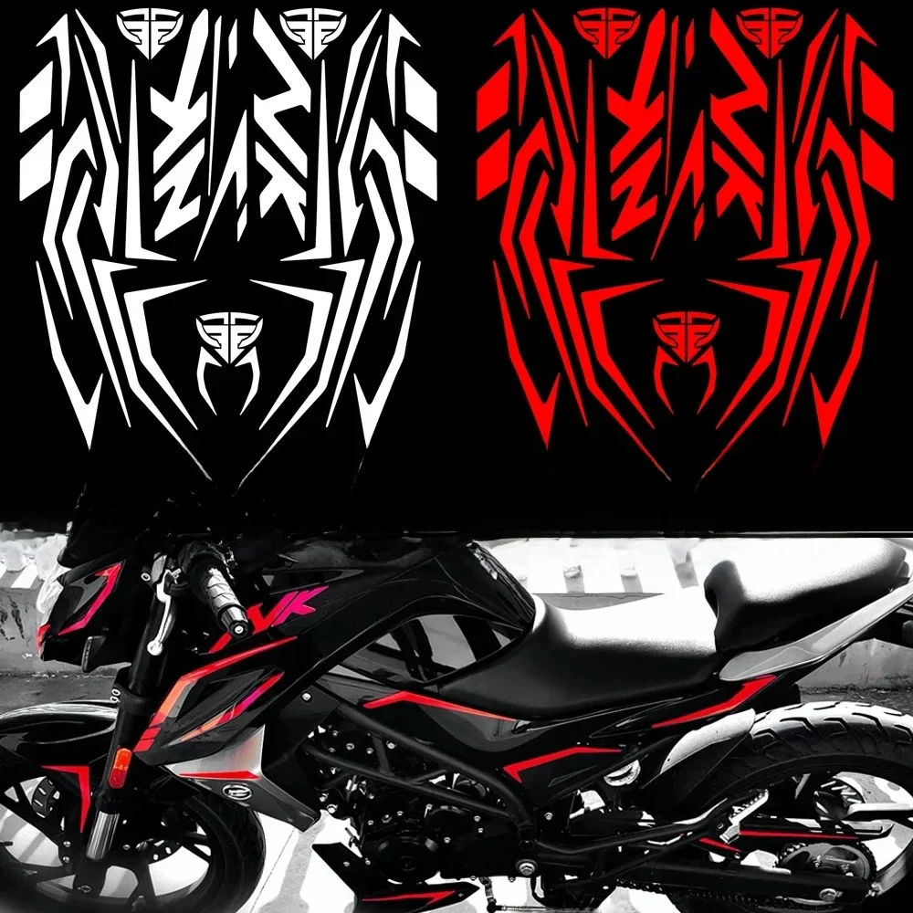 AliExpress NONE For CFMOTO NK150 Motorcycle Body Stickers Reflective Waterproof Motor Bike Modified Fuel Tank Decals Accessories