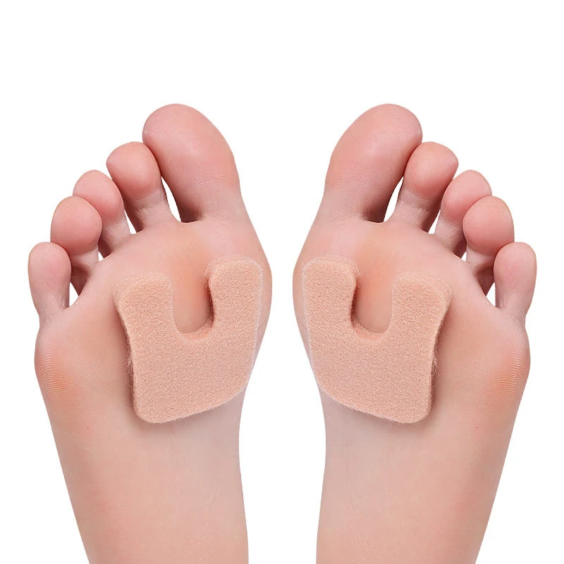 

24PC U-Shaped Felt Callus Protector Pads Self-adhesive Cushions Protect Calluses from Rubbing on Shoes Reduce Foot and Heel Pain