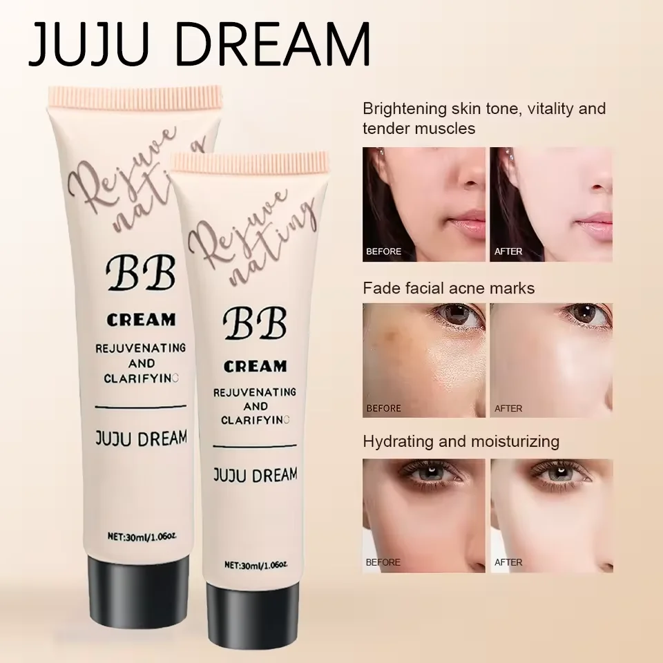 30ml Color Correcting BB Cream – Whitening & Brightening, Concealer Foundation, Oil-Control, Waterproof, Certified, Unisex, Skin