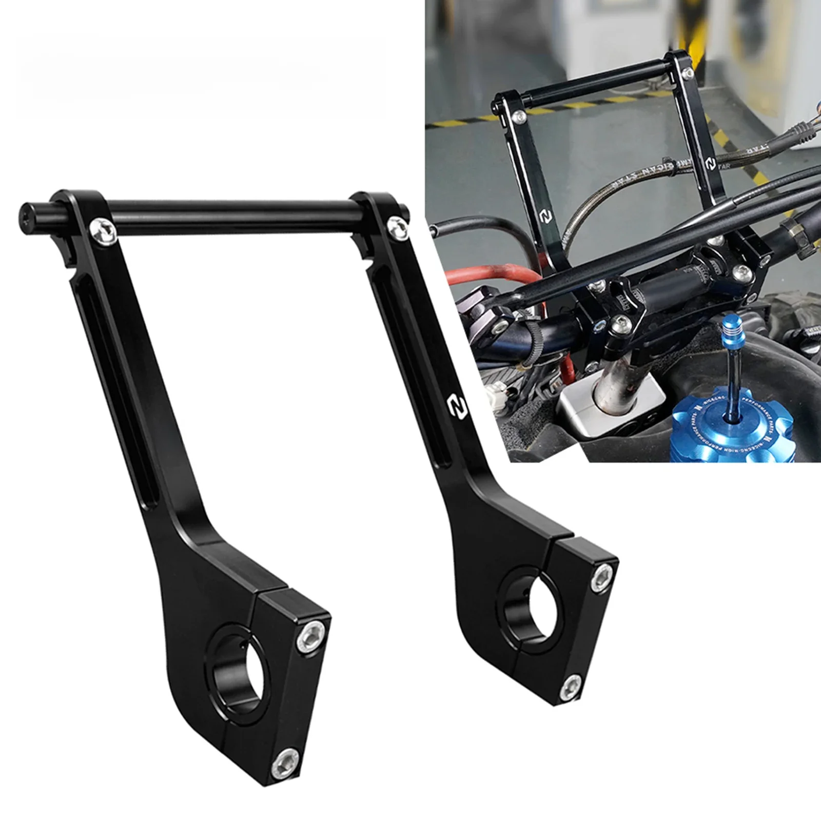 Für F2R Laba7 Roadbook Montagearme Kit Halterung Halter für KTM Husqvarna GasGas Beta Husaberg