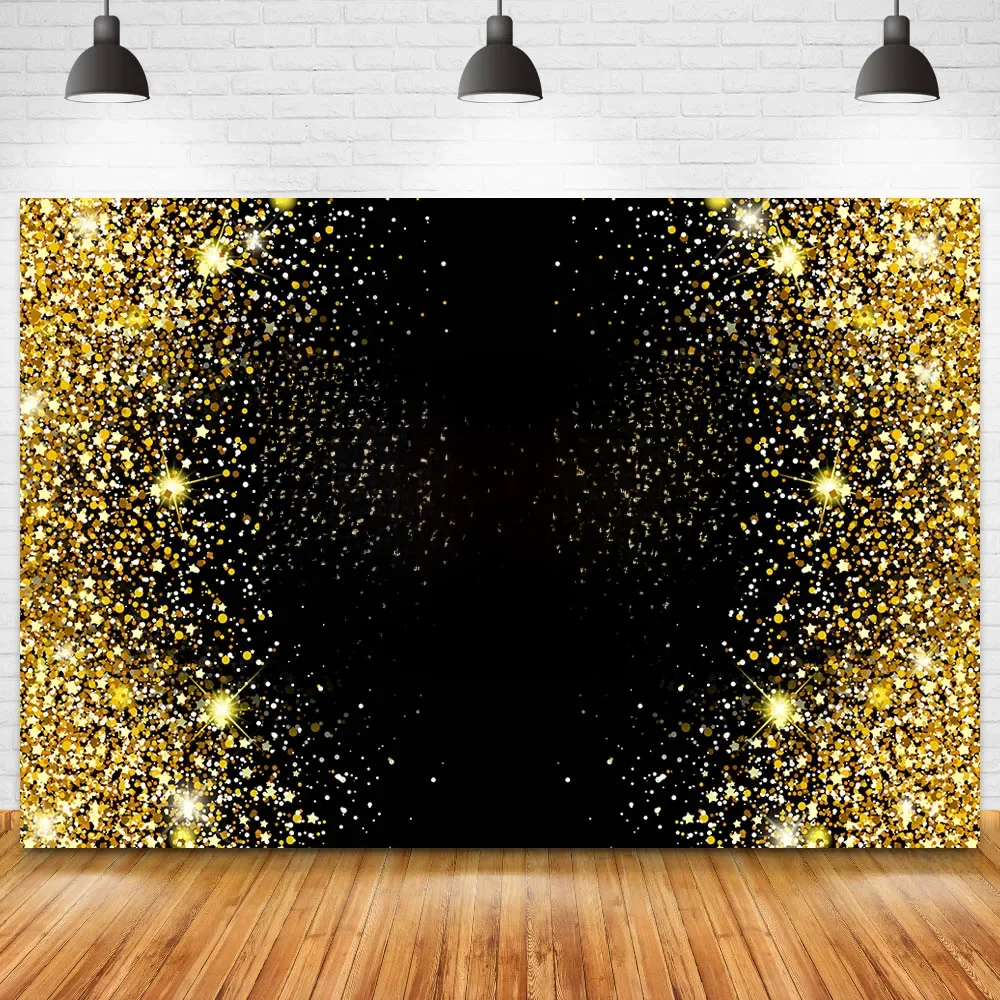 Nazwa własna złoty brokat baner urodzinowy tła Baby Shower dziecko nazwisko dziecka Diy fotografia tło Photo Studio Prop — zdjęcie produktu 7