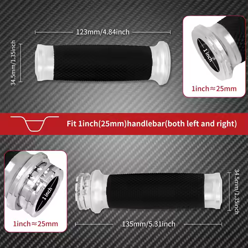 Motorcycle 1"25mm Hand Grips Handle Bar For Harley Touring Road Street Glide Sportster 883 1200 72 XL Dyna VRSC Softail Custom - Image 6
