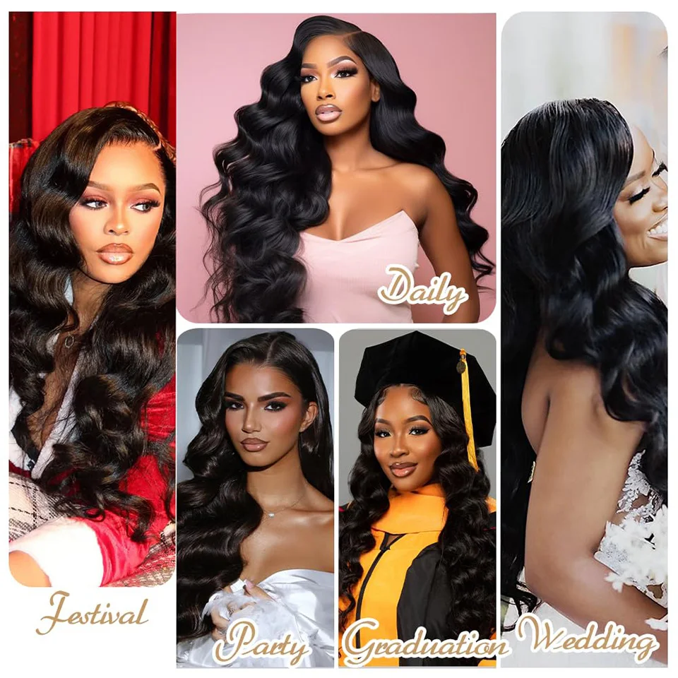 Ombre Color Clips Hair Extension 22 Inch Synthetic Clips Hair Extensions 4 Pcs/lot Body Wave Clip Ins Hair Piece Extension