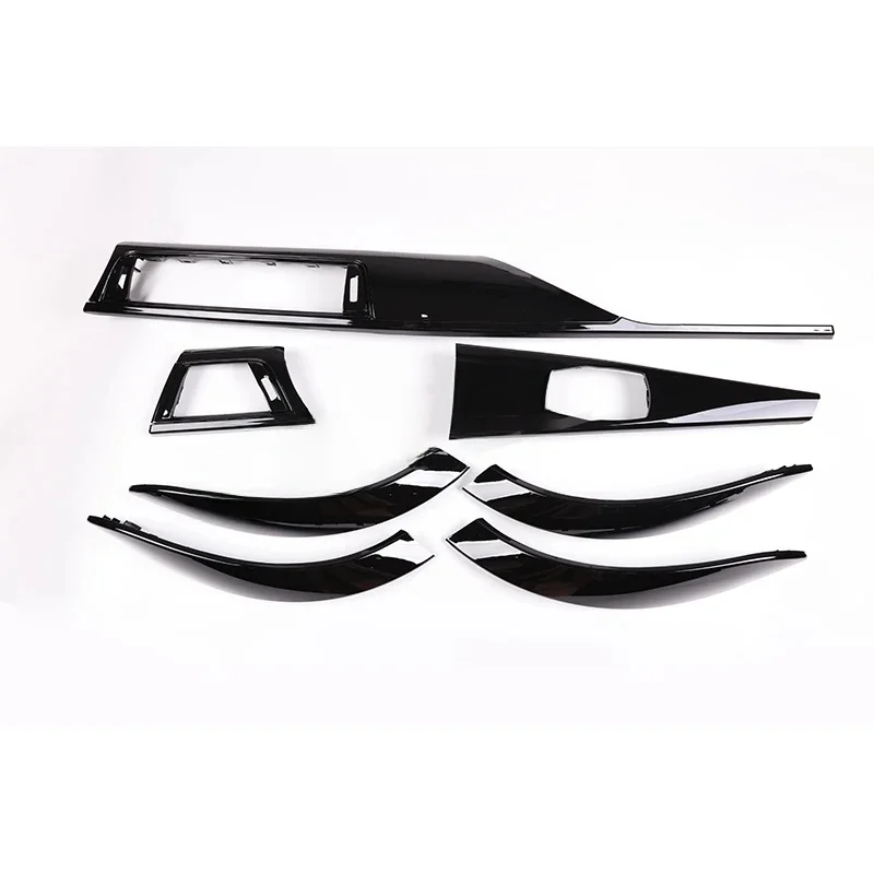 Glanzend Zwart Interieur Dashboard Vervanging Versieringen voor BMW 3 4 serie 3GT F30 F31 F32 F34 F36 F80 Touring Accessoires onderdelen - afbeelding 2