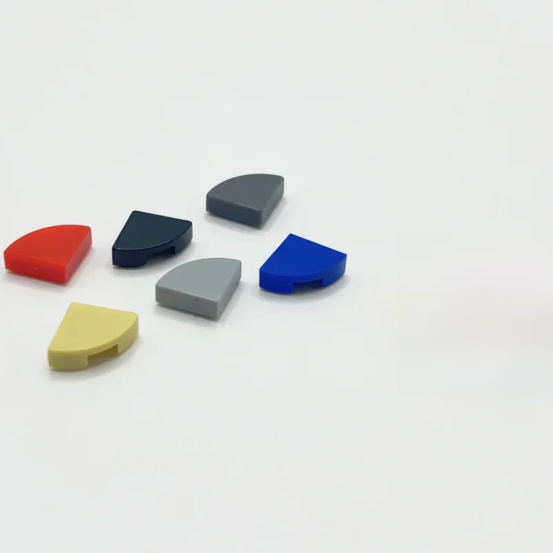 Lot 25269 carrelage rond 1x1 quart bloc de construction jouet Compatible éducatif taille créative cadeau bricolage MOC