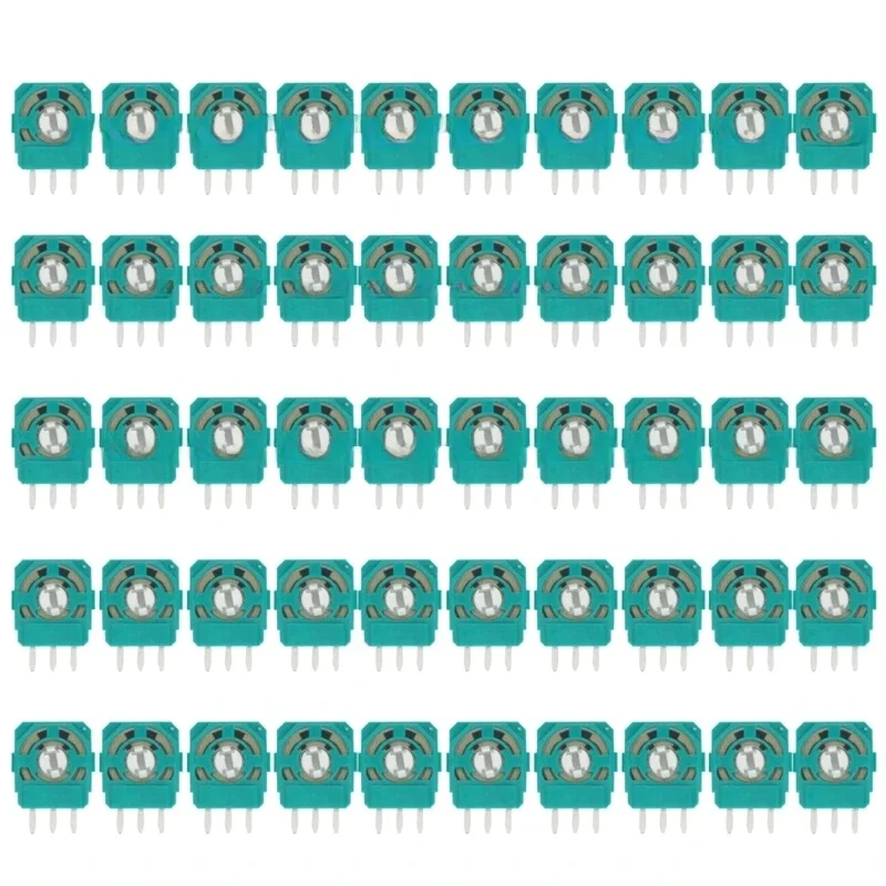Capteur de potentiomètre de joystick analogique 3D, résistance d'axe technique pour contrôleur PS5, remplacement de micro-interrupteur, ensemble de 1, 5, 10, 50