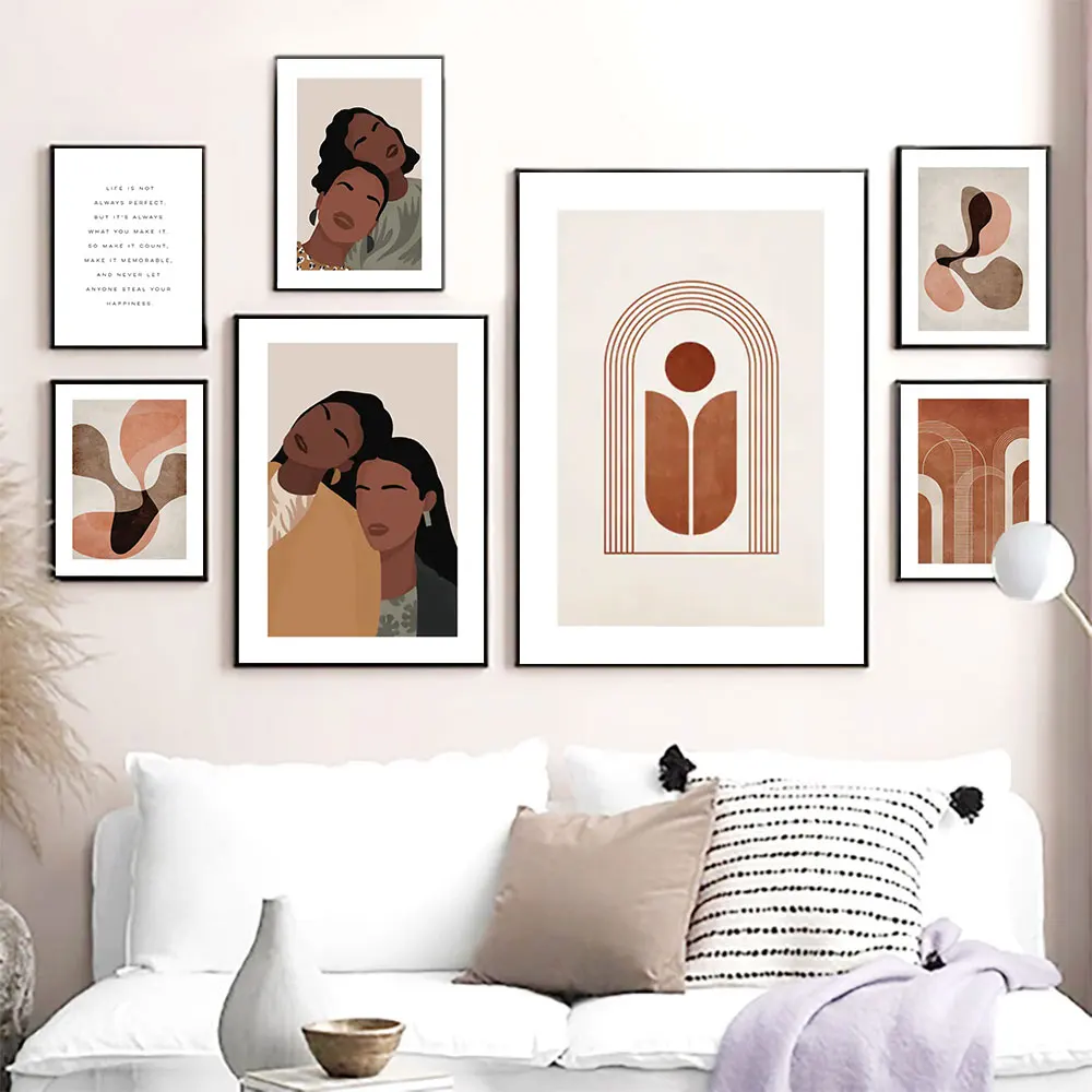 

Абстрактные постеры на холсте