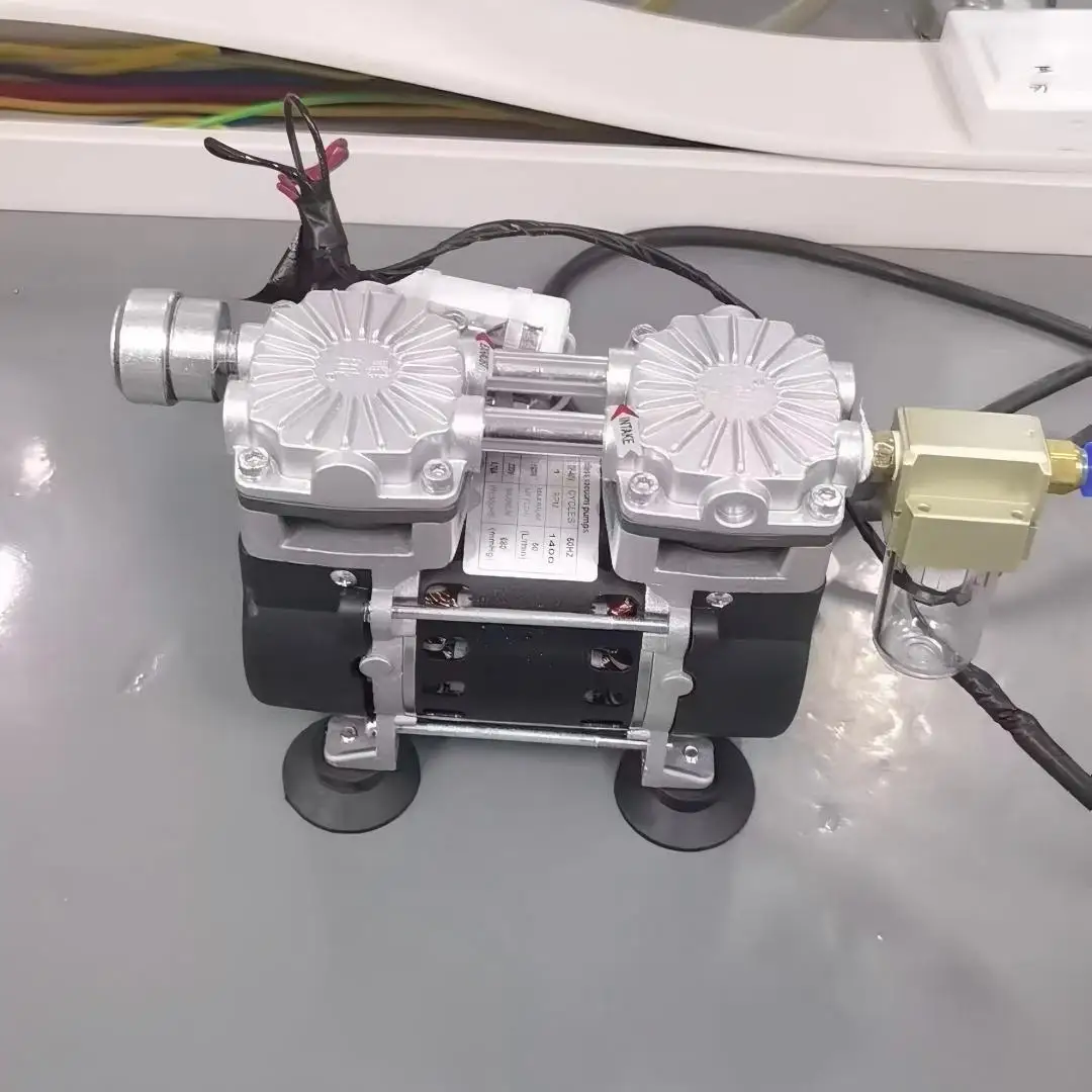 

VN-50 230W 53L/min -88Kpa 220V Oil-free piston Vacuum Pump Oilless Vacuum Pump Head