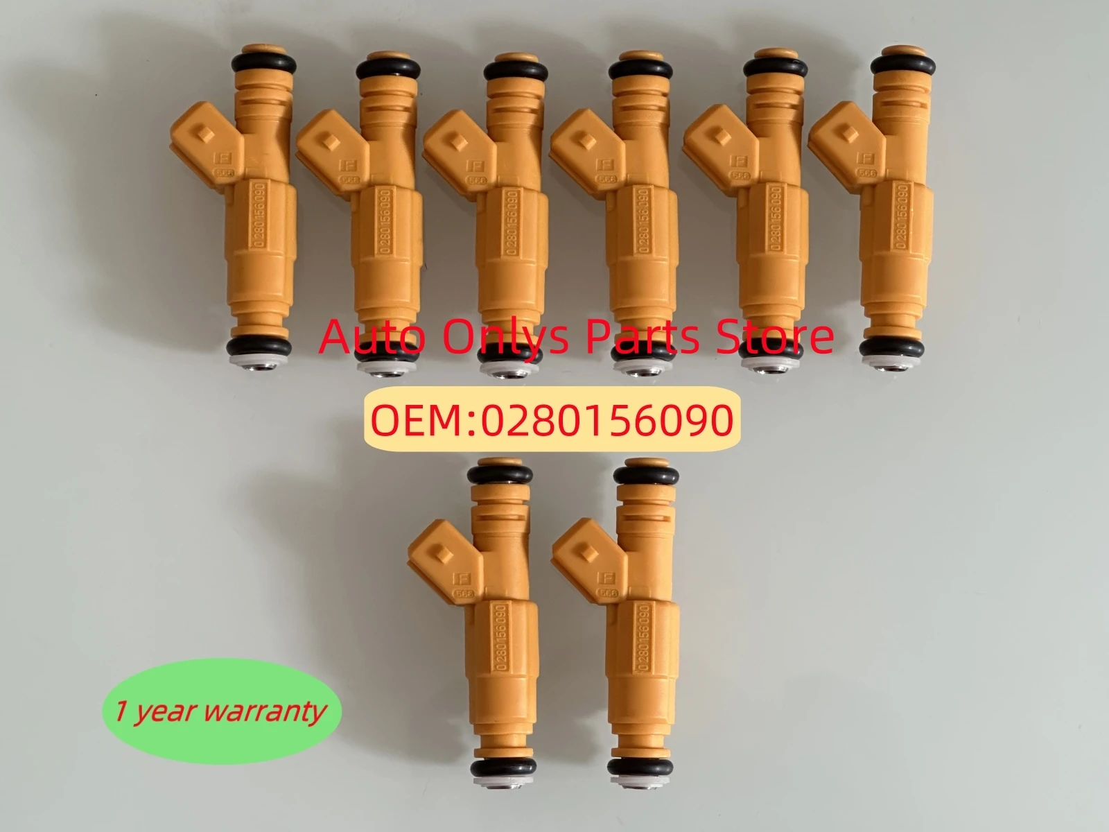 8pcs 0280156090 93360886 Hight Quality Fuel injectors For CHEVROLET CLASSIC 2004 CORSA 2005-2010 1.6L  car accessories