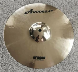 Arborea Professional Cymbal-Dragon Series 6-12 inch Splash Cymbal Bright Finish Bronze ChinaEffects Cymbal Drum Accessories