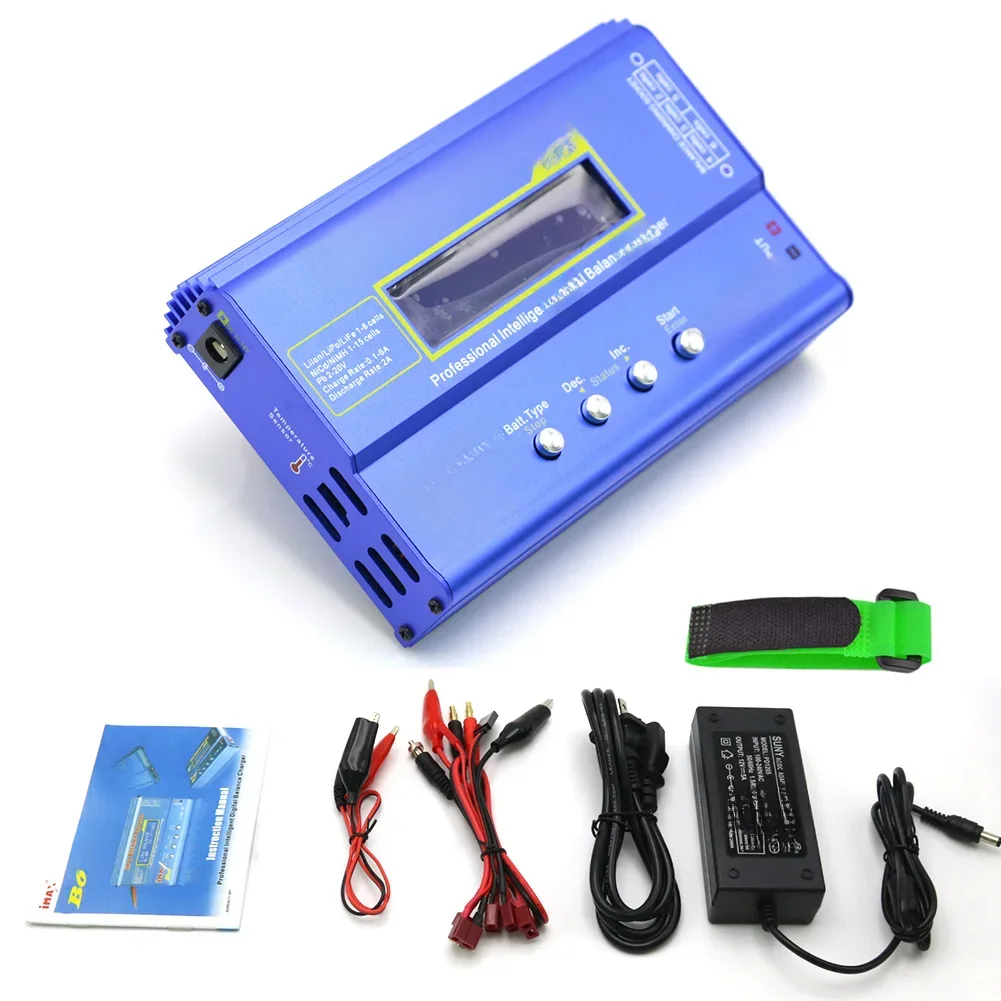 IMAX B6 80W Batterijlader Lipo NiMh Li-ion Ni-Cd Digitale Lipro Balanslader Ontlader Wisselstroom 12V 5A Adapter Voor Rc Auto - afbeelding 2