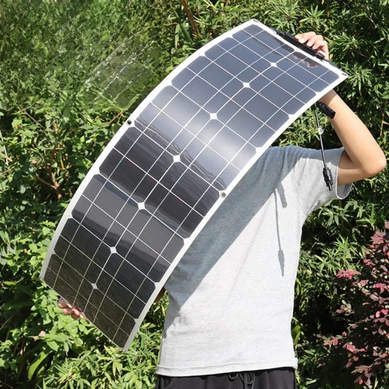 1000W  2000W  Solar Panel Power Bank 12V Solar Panel Kit Controller Solar Plate For Home/Camping/RV/Car Fast Battery Charger