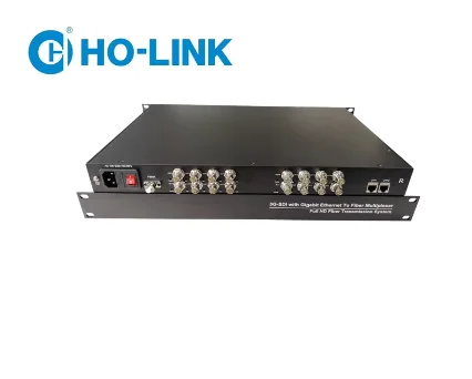 

16 Channel 3G SDI with 2 Channel Ethernet 20km Video hd-sdi fiber optical transmitter and receiver