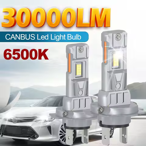 H7 LED CANBUS Light Mini Head Lamp 1:1 Size H11 H8 H9 H4 9005/HB3 9006/HB4 9012 Car LED Headlight Bulbs Error Free 6500K White