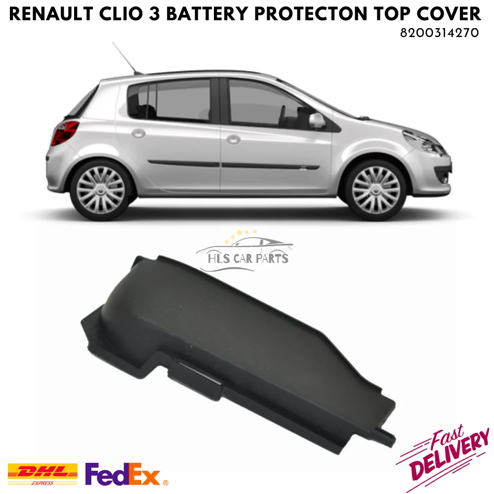 Renault Clio 3 III Battery Protection Top Cover 2004-2010 Model Years 8200314270 Free Shipping