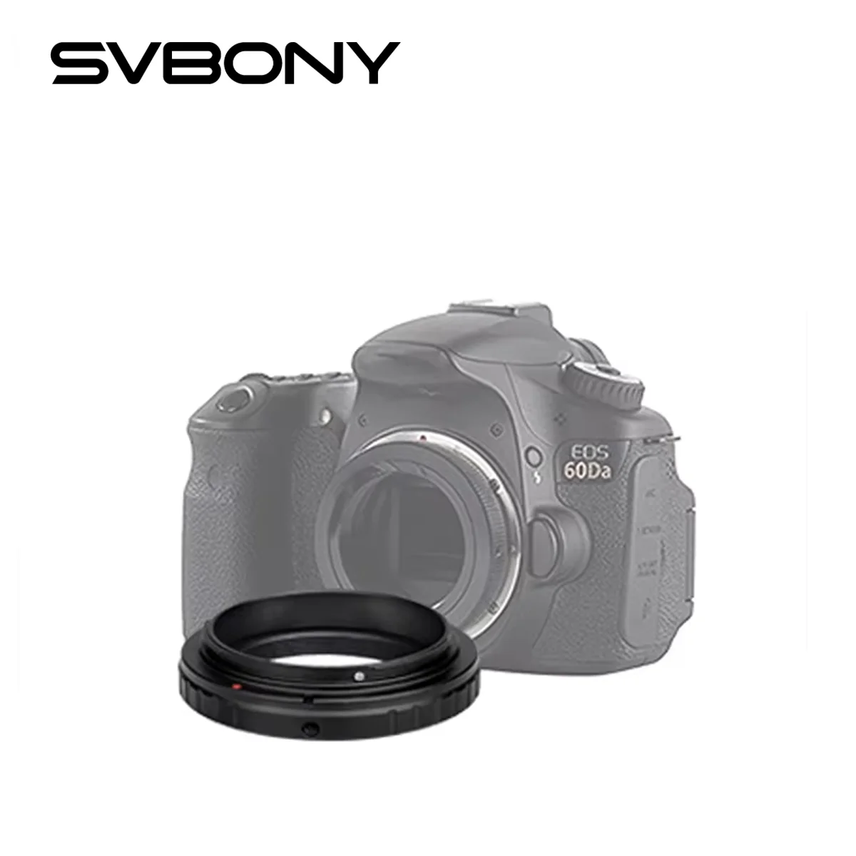 SVBONY Adapter Ring M42 to Canon EF Port SLR Camera (T2-EOS)， M48 to Canon EF Port SLR Camera  (M48-EOS)