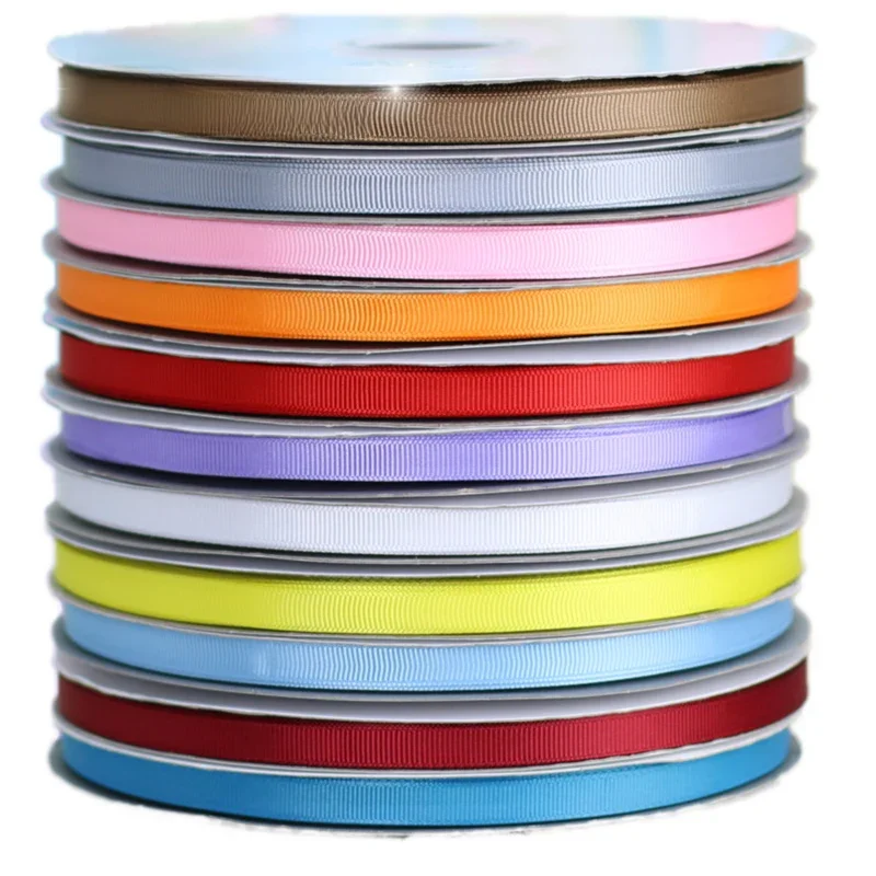 (100 yards/roll) Grosgrain Lint Groothandel Cadeaupapier decoratie Kerstlinten - afbeelding 2
