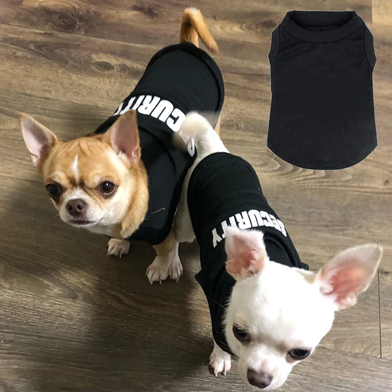 Vêtements de sécurité pour chiens, vêtements d'été pour animaux de compagnie, gilet pour petits chiens, Chihuahua, Yorkshire, chiots, chats, T-shirt pour animaux de compagnie, Costume