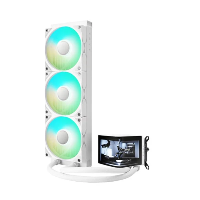 TRYX PANORAMA 3D 360 ARGB (White) water cooler