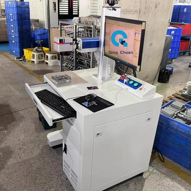 Laser Marking Machine 20W Metal Stainless Steel Plastic Hardware Nameplate Coding Lettering Engraving Machine