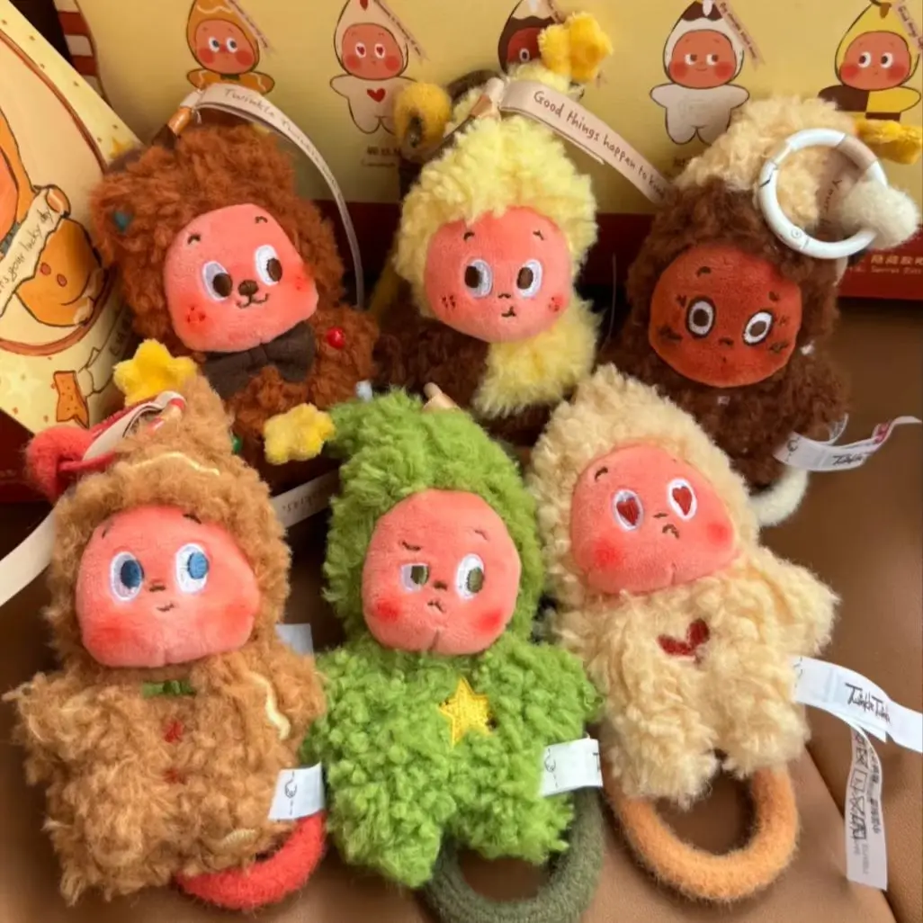

100% Authentic POP MART The Monsters Labubu Twinkle Twinkle Savor the Moment Series Fresh-Baked Mini Cookies Plush Pendant Blind