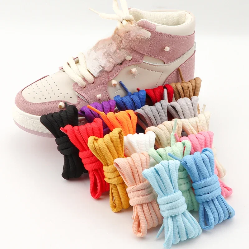 Lacets Ronds de Qualité Originale SB Dunk AF1, Accessoires de Chaussures de 0.9cm, 140/160/180cm, 1 Paire