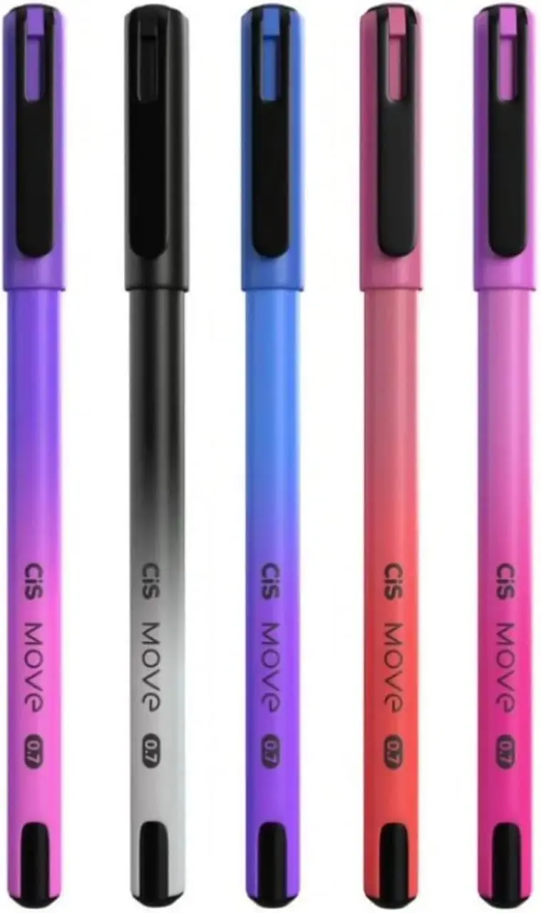 حركات قلم كروية ، 5 ألوان #2