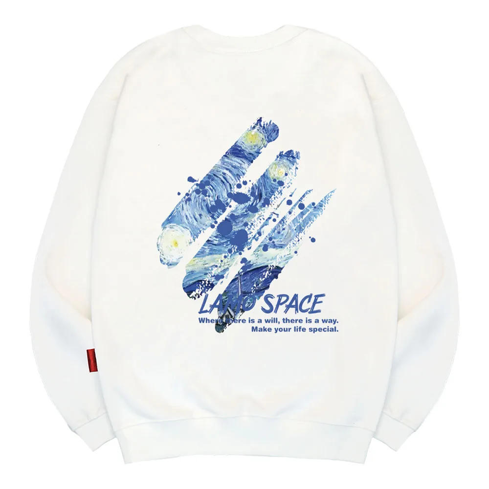 /Elamo/ 3m Ramos Face Sweatshirt Unisex Big Size S~4Xl