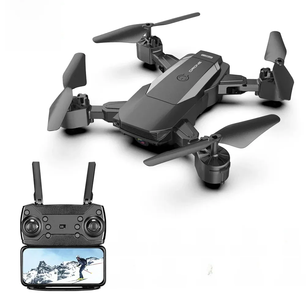 Câmera Profissional 4K HD Drone, GPS, Dispositivo Gard, 2 Eixos, Anti-Vibração, Quadcopter,