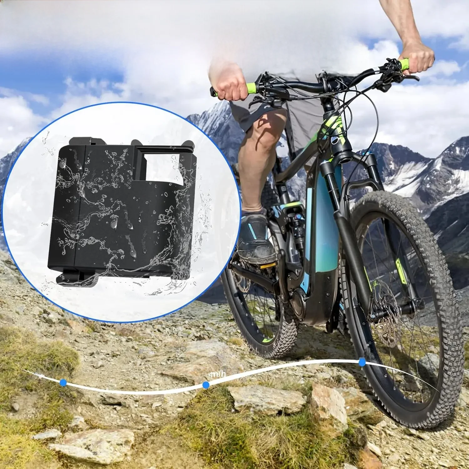 E-Bike Speedbox E-Bike 50 km/u Pedelec Chip Tuning Snelheidsbox Intelligente Controle Versnellingsbak voor Bosch Kalkhoff Impulse Brose 164196 - afbeelding 2