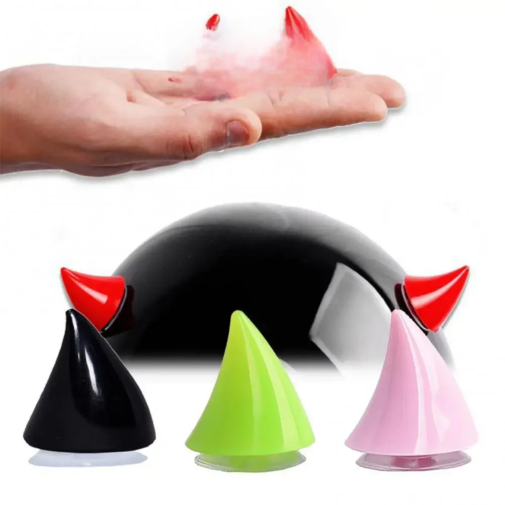 AliExpress 1Pc Motorcycle Helmet Cute Corner ABS Plastic Suction Cup Rubber Ox Devil Horns Decoration Bicycle Moto Car Headwear Accessories