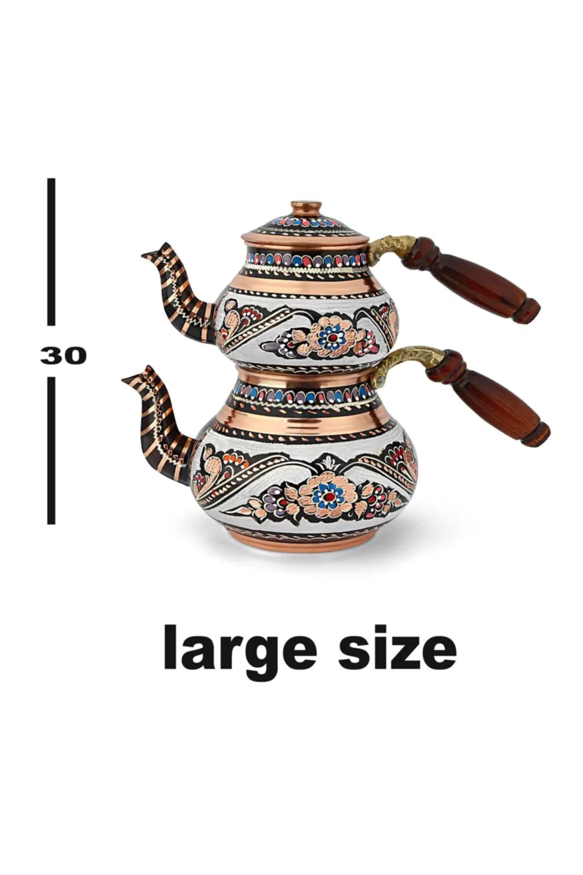 Patterned Erzincan Large Teapot