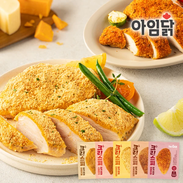 Krispy Chicken breast 5 Types 90 g 15 Pack