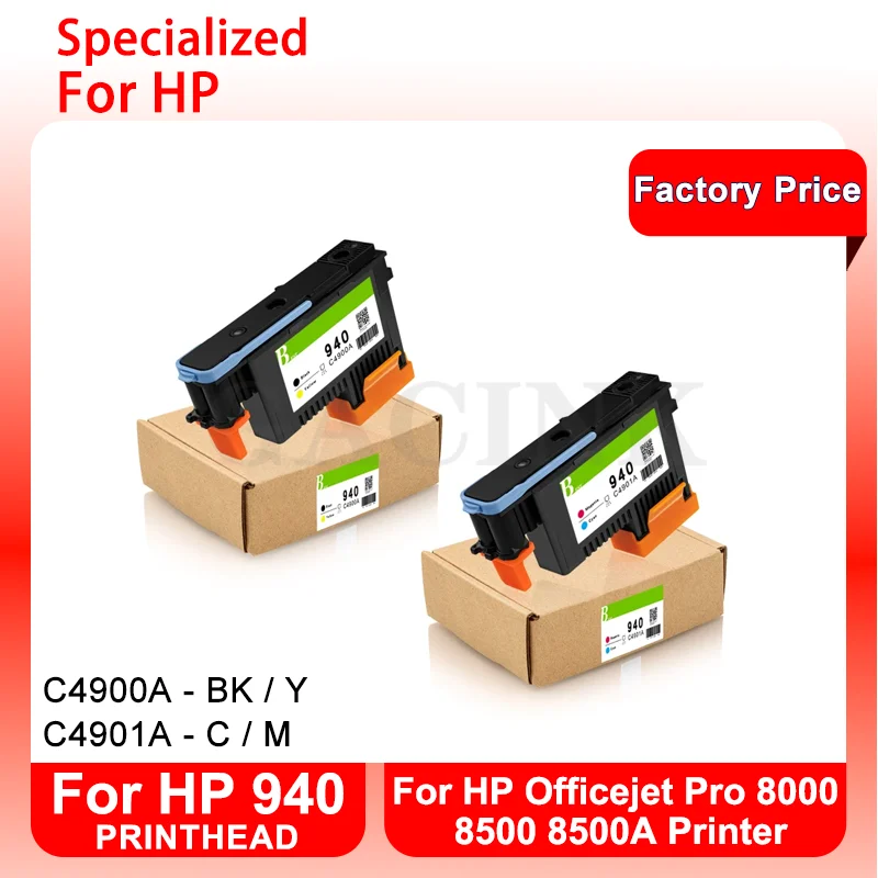 940 Printhead 940 C4900A C4901A Print Head For HP Officejet Pro 8000 8500 8500A Printer Renew