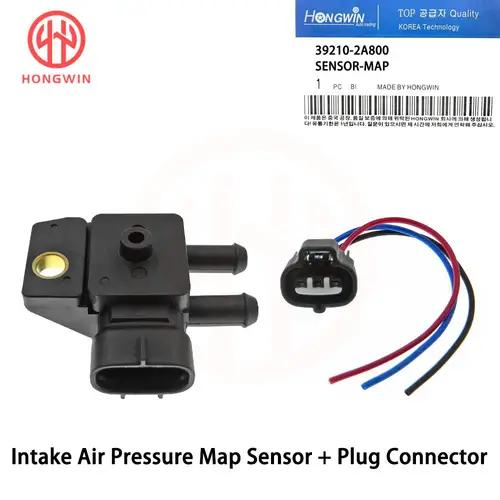 Imagen 2 del producto HONGWIN Genuino No. : 39210-2A800 Sensor de presión diferencial de escape DPF para Hyundai i30 ix35 Santa Fe / KIA Rio Soul Sportage