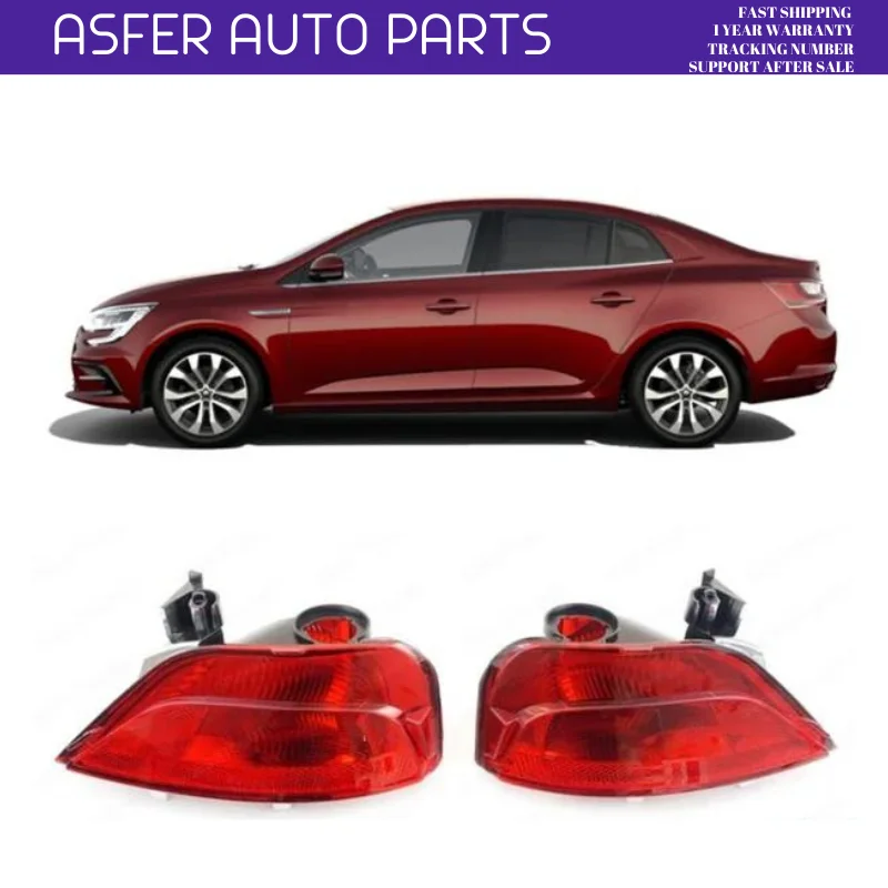 Rear Fog Light Reflector Right Left For Renault Megane Mk4 Sedan Scenic 4 265808906R 265855907R Fast Shipment From Warehouse