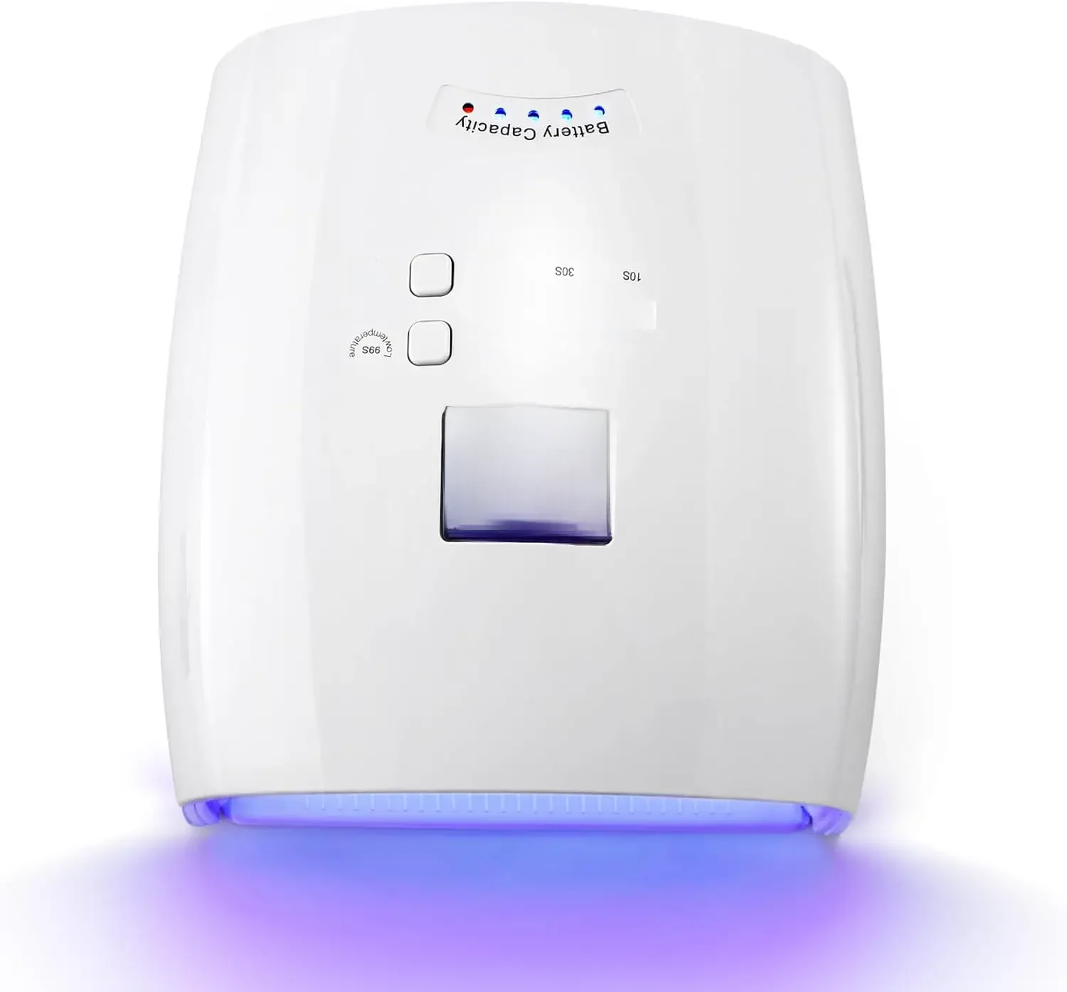 Oplaadbare Uv Led Nagellamp 66W Lamp Voor Manicure Met Lcd-Scherm 4 Timer Instellingen Nail Art Manicure Tools Voor Thuis En Salon - afbeelding 2
