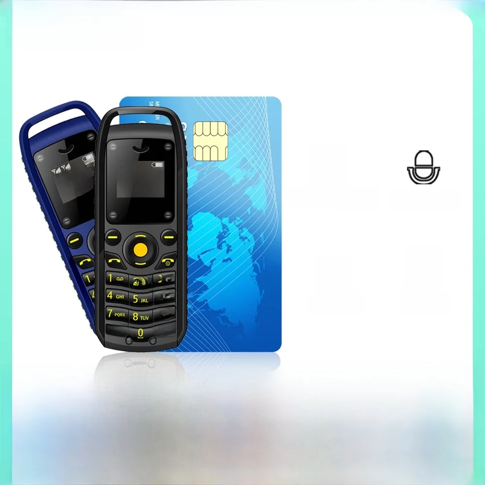 SERVO Mini telefon komórkowy 2 karty SIM Magic Voice Bluetooth Dialing Blacklist Low Radiation Najmniejsze telefonki komórkowe z przyciskami Cztery kolory — 2