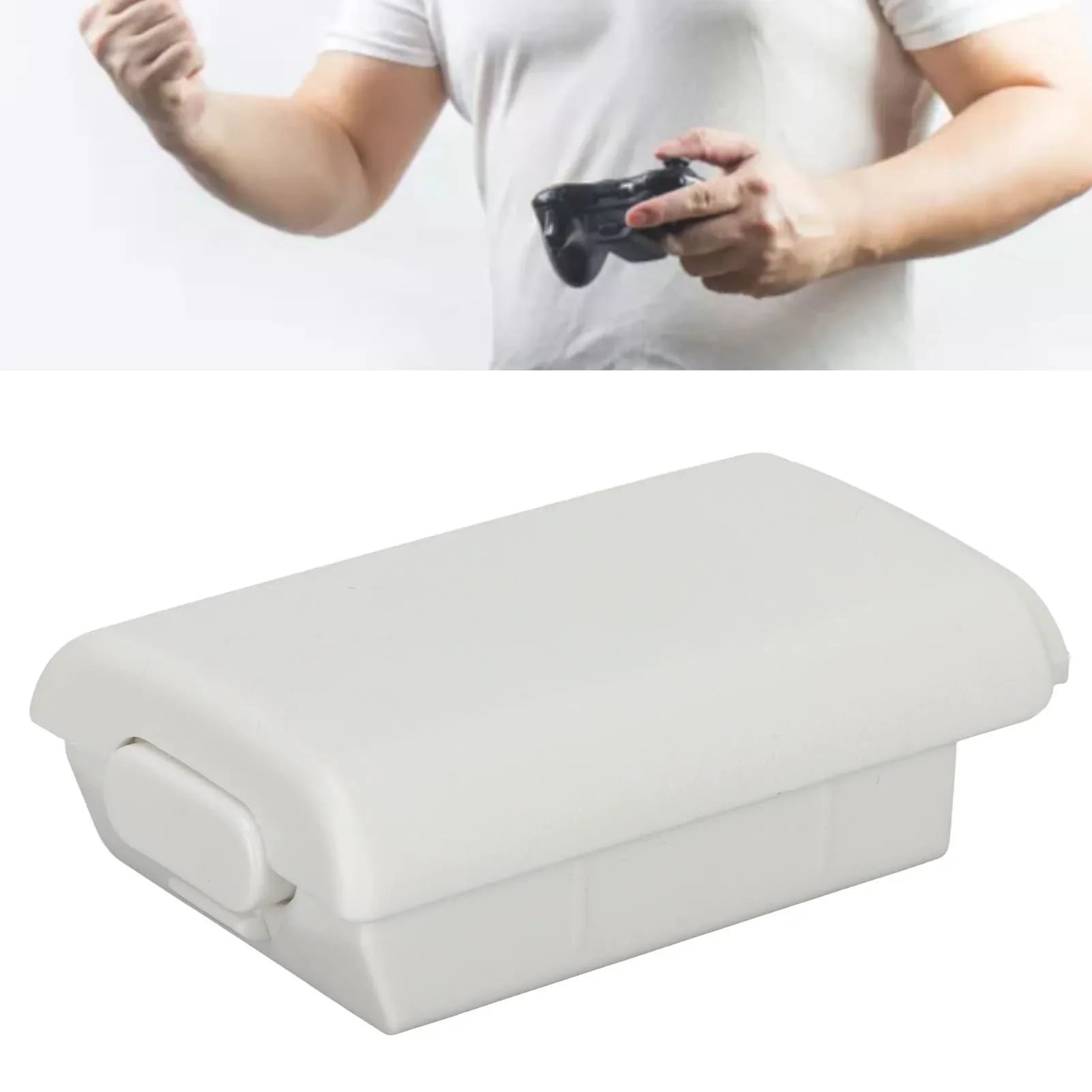 Couvercle de batterie de contrôleur sans fil, coque de batterie de remplacement résistante à l'usure pour contrôleur sans fil Microsoft Xbox 360