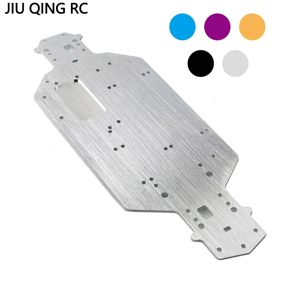

Металлическое шасси из алюминиевого сплава 1 шт., подходит для HSP 03001 03602 1/10, обновленные детали толщиной 3 мм Feiyu HSP 94103/94123
