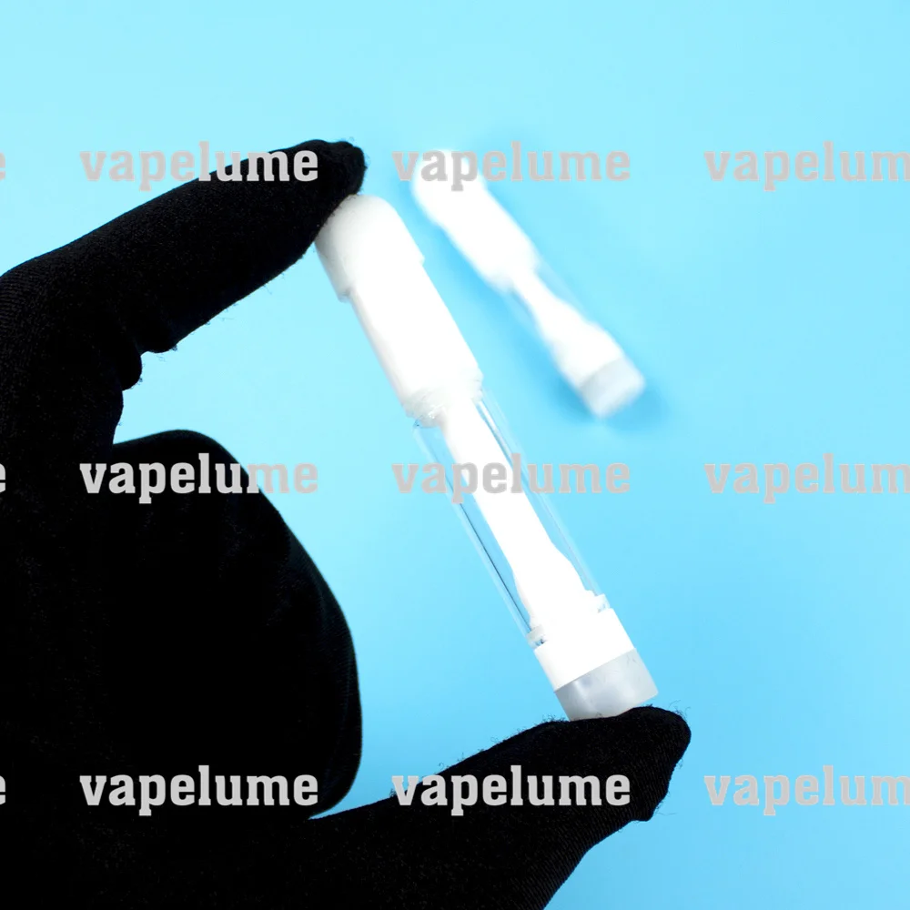 

Empty Oil Cartridge Storage Glass Tank Custom Logo 1ml 0.8ml