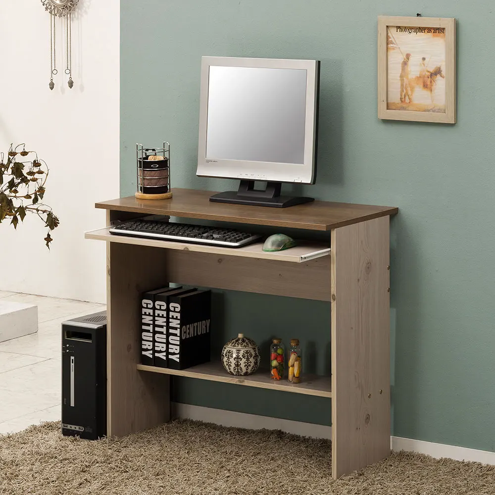 Desktop keyboard storage computer desk 800