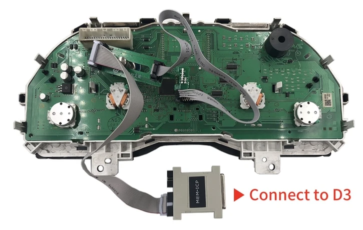 Yanhua MEM-ICP adapter Used with Digimaster III Read and write standard 8-pin memory chip data without removing the chip