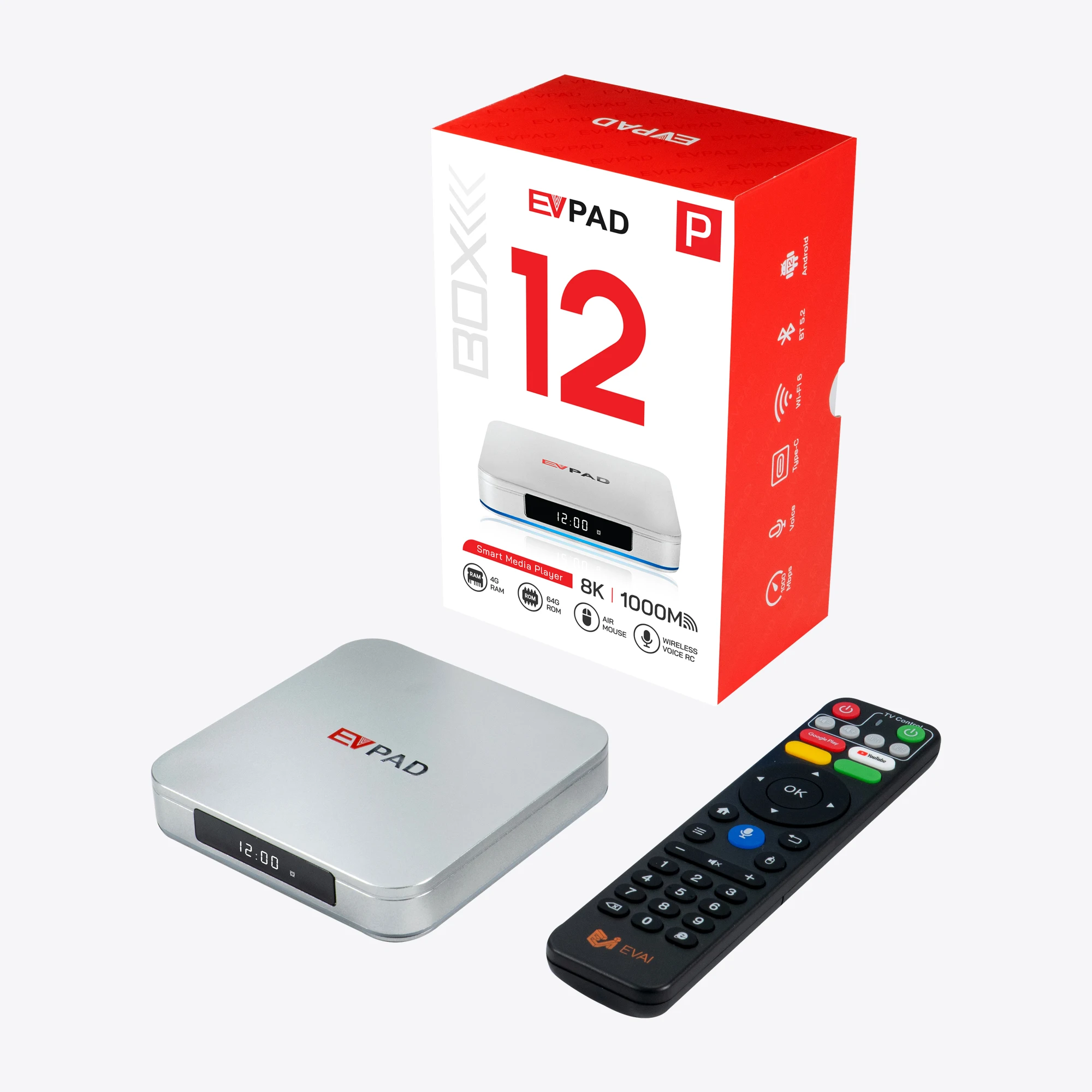 【Origineel】Evpad 12P Android T - Phone Cases Uk recensie en prijs
